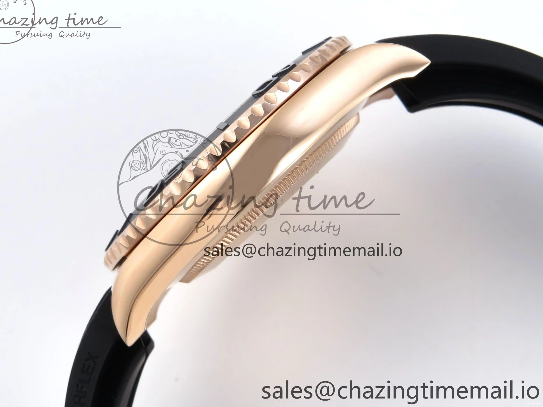 126655 A3235 Yacht-Master EWEF Dial Black 40mm on Best Strap Edition Oysterflex 0413